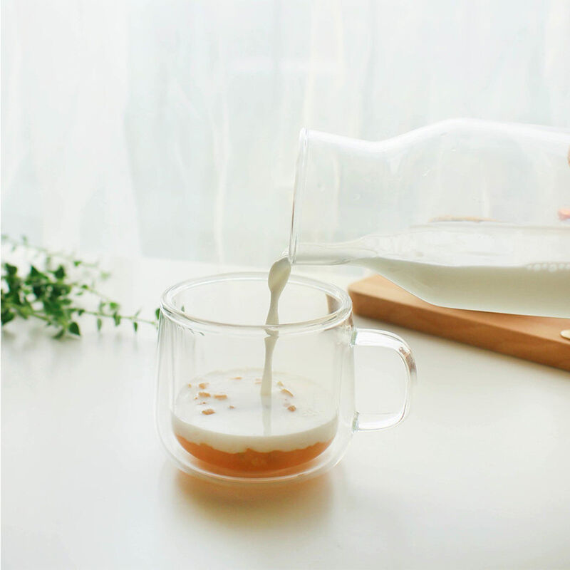CO雙層把手玻璃杯-180ml, , hi-res image number null